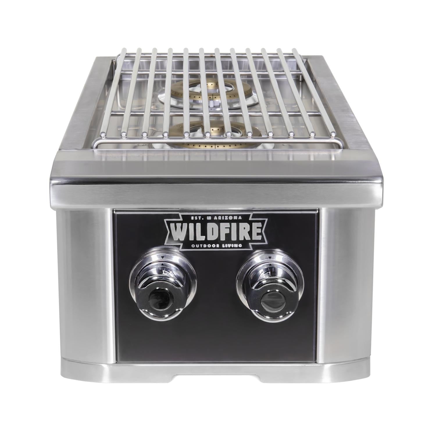 Wildfire Stainless Steel Ranch Pro Double Side Gas Burner