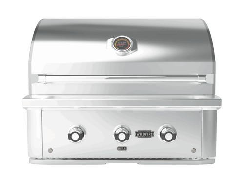 Wildfire 30 Inch 304 Stainless Steel Ranch Pro Gas Grill