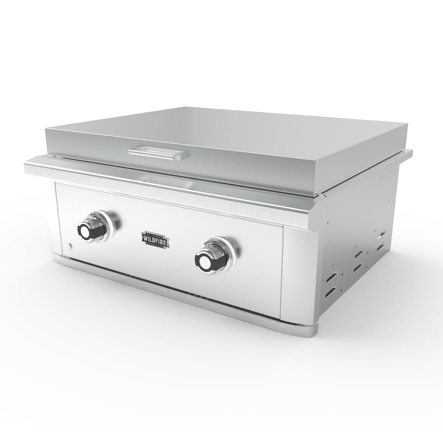 Wildfire 30 Inch Ranch Pro Stainless Steel Built-In Natural Gas Griddle