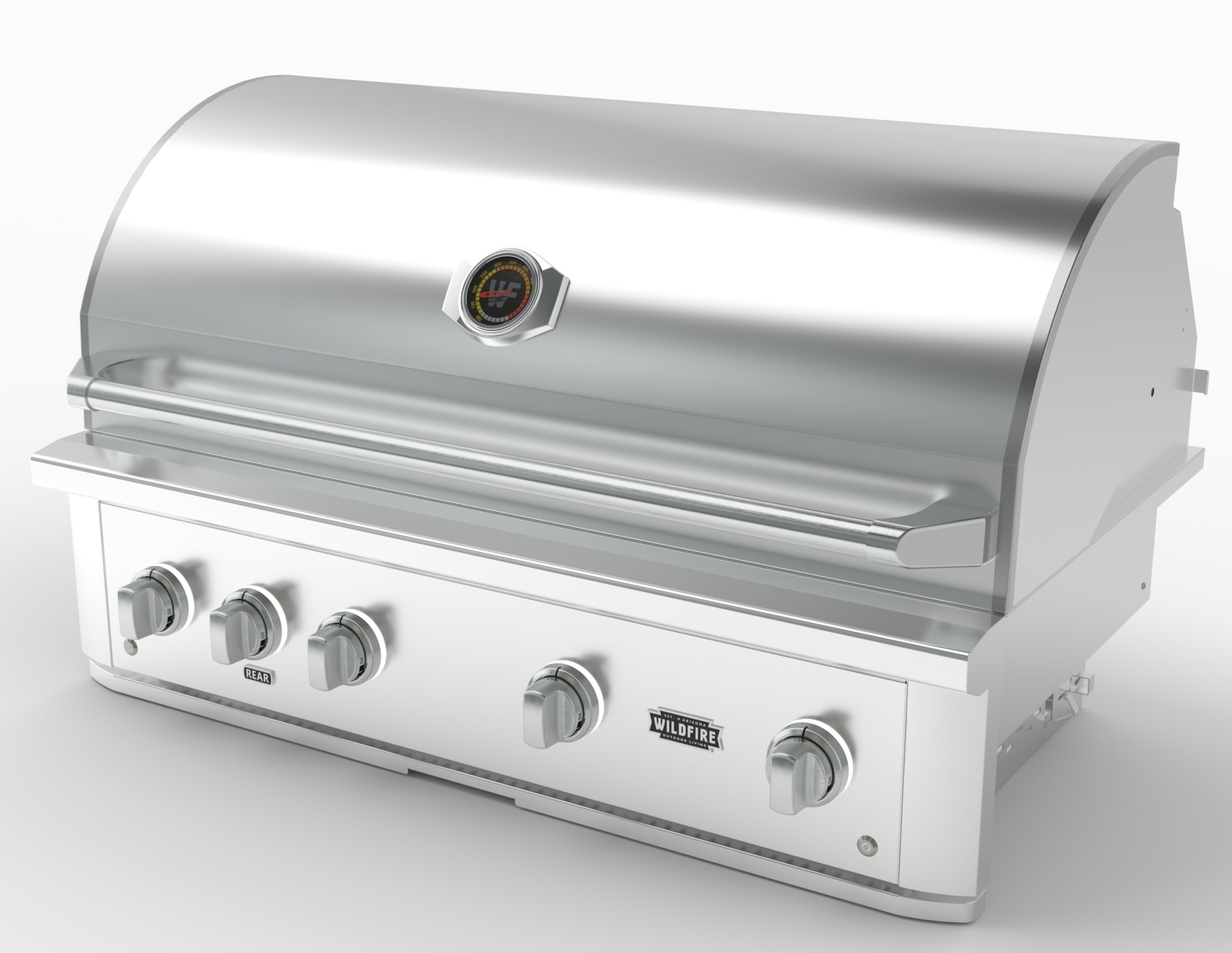 Wildfire 42 Inch 304 Stainless Steel Ranch Pro Gas Grill