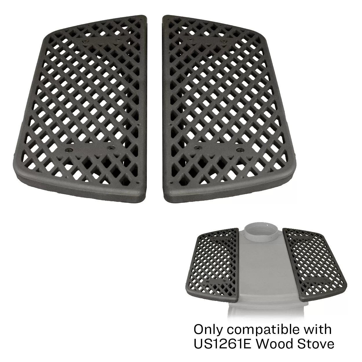 US Stove Side Tables for 1261E Wood Stoves