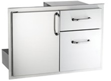 American Outdoor Grill Door with Double Drawer - Set of Three