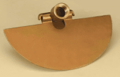 AW Perkins 6 Inch Hinged Drop Scraper for Poly Rods