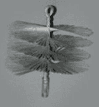 AW Perkins 8 Inch Round Flat Wire Brush