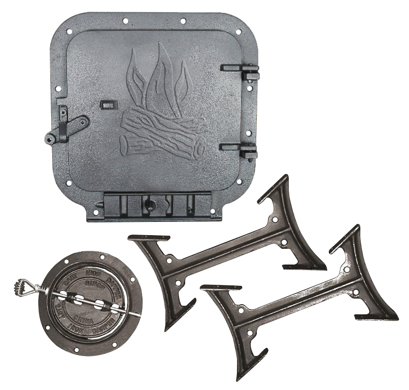 US Stove Company 14 Inch Camp Stove Kit Propack