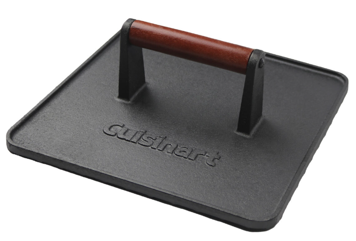 Cuisinart Grill Cast Iron Griddle Press