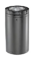 Dura-Vent DirectVent Pro 5-Inch Inner Diameter Black Vent Pipe - 60-Inch Length