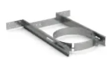 DuraVent DuraTech Galvalume Extended Adjustable Wall Strap - For 6 and 8-Inch Inner Diameter DuraTech