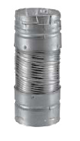 Dura-Vent Dura-Connect Bendable Aluminum Gas Appliance Connector Pipe - 3-Inch Diameter - 3DV24