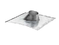 Dura-Vent Type B Gas Vent Adjustable Roof Flashing - For Vent Pipes with a 5-Inch Diameter - 5GVF