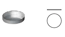 Dura-Vent Type B Gas Vent Standard Connection Tee Cover - For Connection Tees with a 3-Inch Diameter - 3GVTC