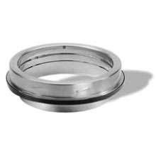 DuraVent DuraTech Finishing Collar with Integrated Stovepipe Adapter - For 5-Inch Inner Diameter DuraTech