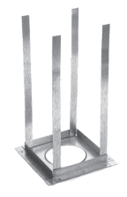 DuraVent Concentric Vent System 3 Inch Inner Diameter Firestop Support