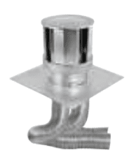 DuraVent DirectVent Pro 4-Inch Inner Diameter Co-Linear Kit with Flex