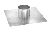 DuraVent DuraFlex Aluminum 4 Inch Diameter Top Plate