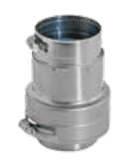 DuraVent FasNSeal 4 Inch Diameter Double-to-Single Wall Adapter