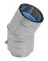 DuraVent FasNSeal 6 Inch Inner Diameter 30 Degree Double Wall Elbow