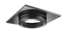 DuraVent PelletVent Pro 3 Inch Diameter Ceiling Support and Wall Thimble Cover