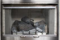 Empire Bi-Fold Glass Fireplace Doors - For 36 Inch Premium Loft and Traditional Outdoor Gas Fireplaces