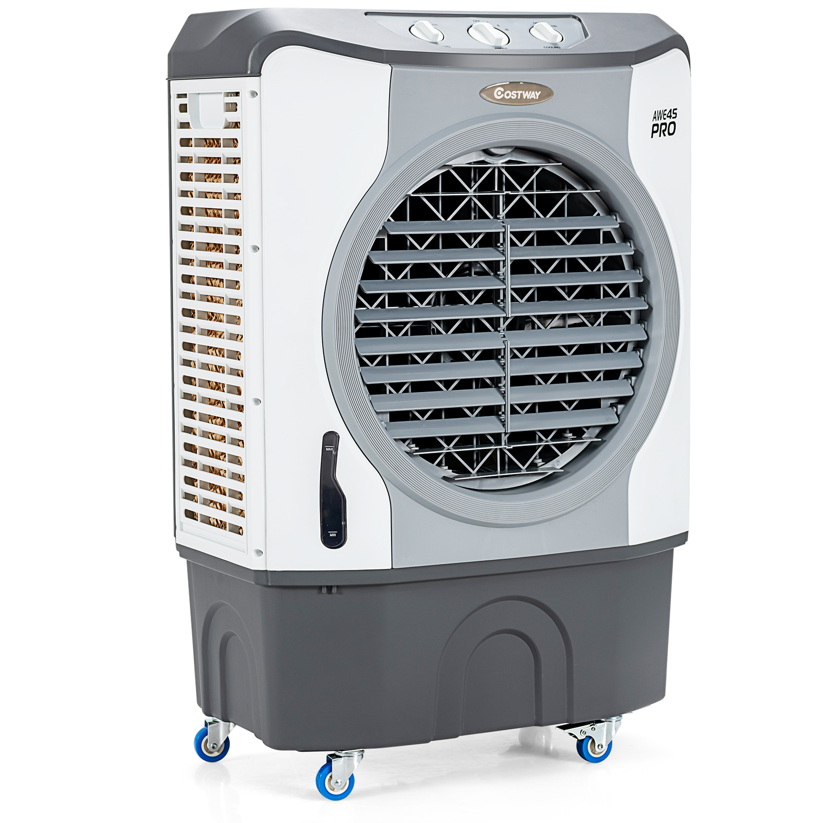 Costway 40 Inch 12 Gallon 4-in-1 Industrial Evaporative Air Cooler
