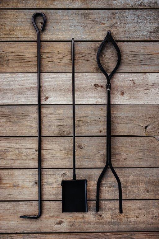 Fire Pit Art Fireplace Tool Set