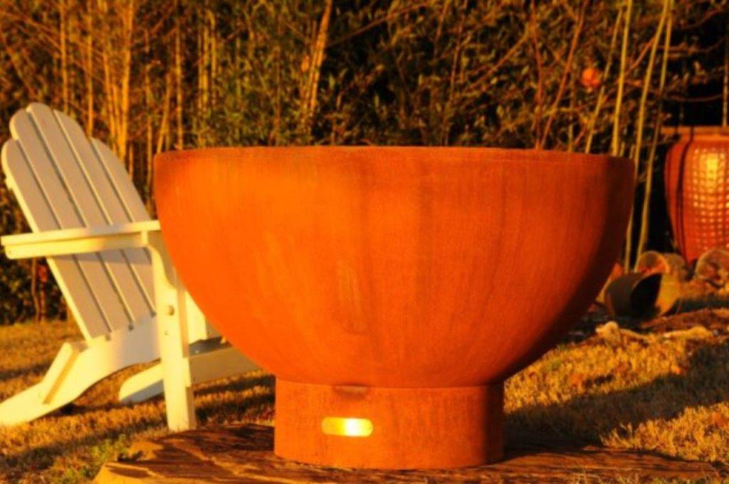 Fire Pit Art Crater Gas Fire Pit
