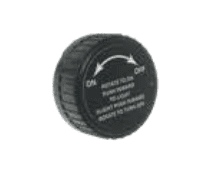 Firegear Manual Gas Valve Knob - For  Round -  Square -  and Flat TMSI Burners