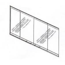 Superior/IHP Masonry 36 Inch Indoor / Outdoor Bi-Fold Doors - Black