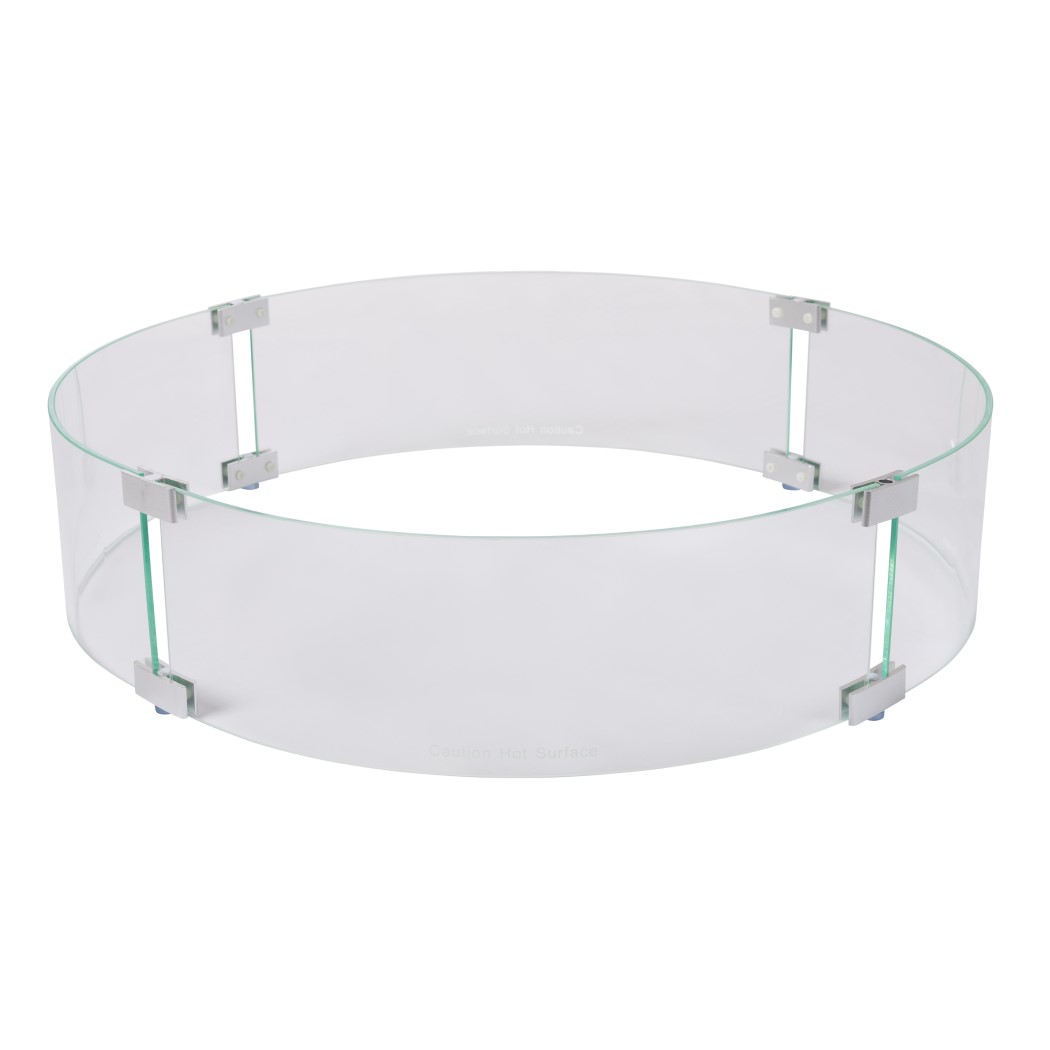 Pyromania Fire Features Glass Wind Guard