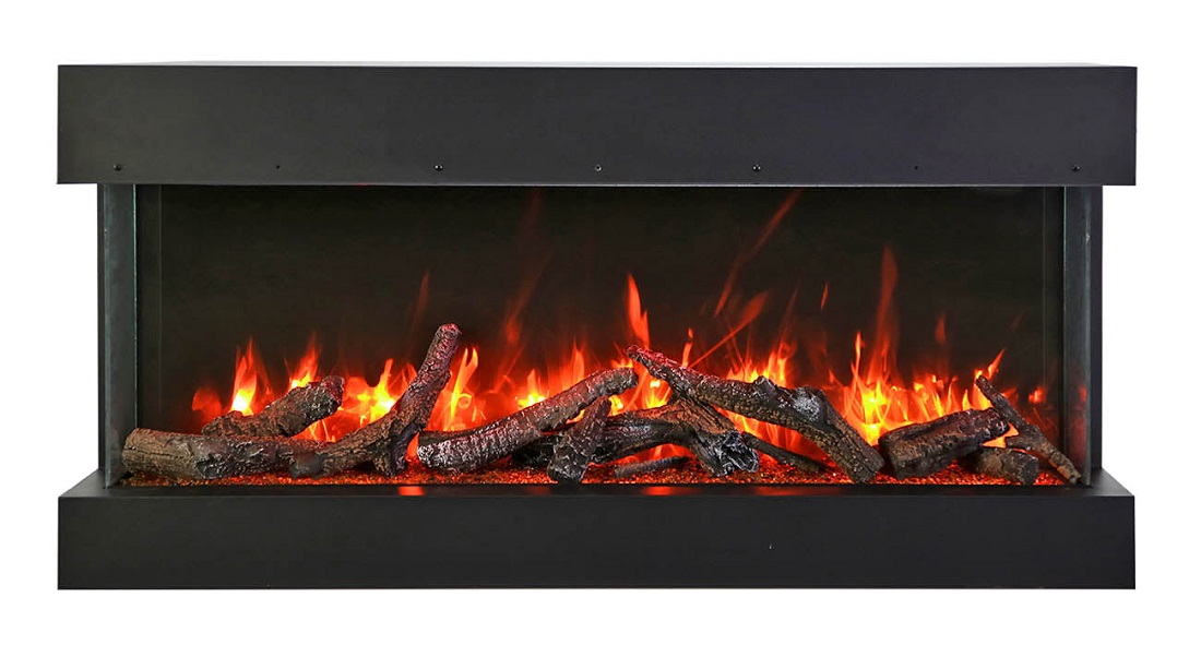 Remii Smart Built-In Bay Front Electric Fireplace - Thumbnail 4