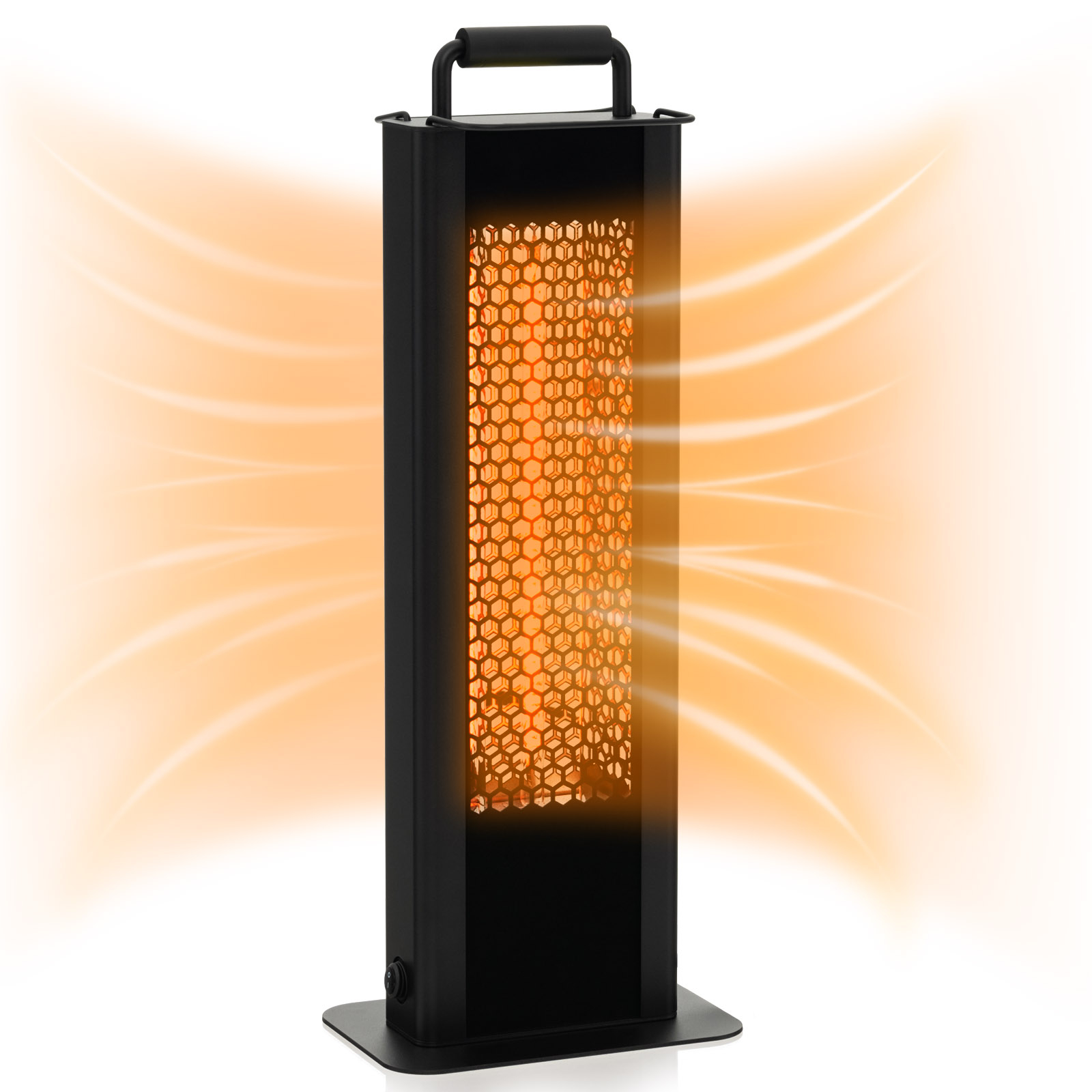 Costway 25 Inch IP65 Waterproof Double-Sided Electric Heater