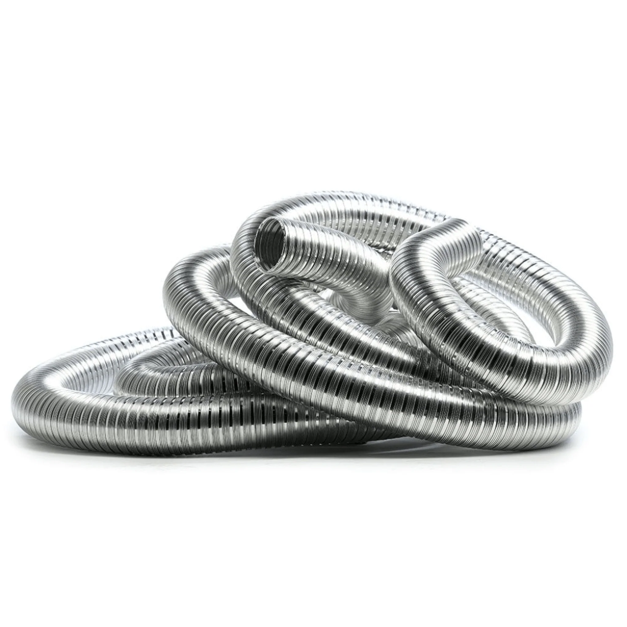 Kingsman Flex Pipe Kit - 3 and 4 Inch Diameter - For IDV43 Series Fireplace Inserts