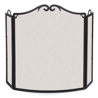 Pilgrim Arch Bow Tri Panel Fireplace Screen