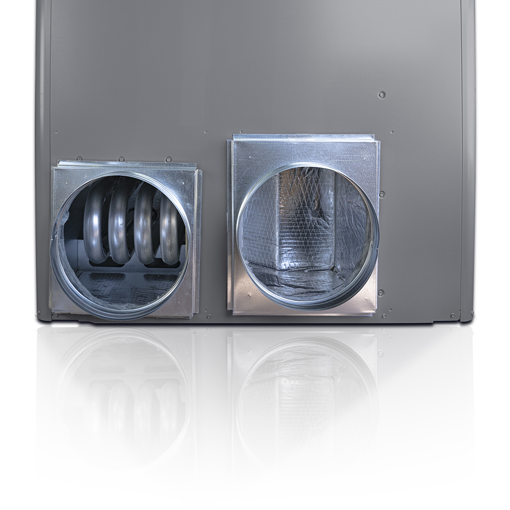 MRCOOL Horizontal Square to Round Adapter Kit for 2 to 3 Ton Signature Series Package Units