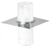 Metal-Fab SureGrip Type B Round Chimney Pipe Support Plate - For Chimney Pipes with a 3 Inch Inner Diameter