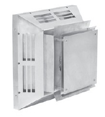 Napoleon 4 Inch Inner Diameter Direct Vent Horizontal Terminal Kit with Adaptor