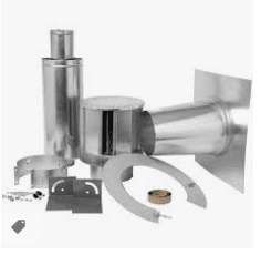 Napoleon Flat Direct Vent Roof Termination Kit - For 5 Inch x 8 Inch Venting Systems