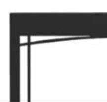 Napoleon Zen Fireplace Front for 42 Inch Ascent Deep Fireplaces