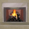 Outdoor Gas Fireplace Logs