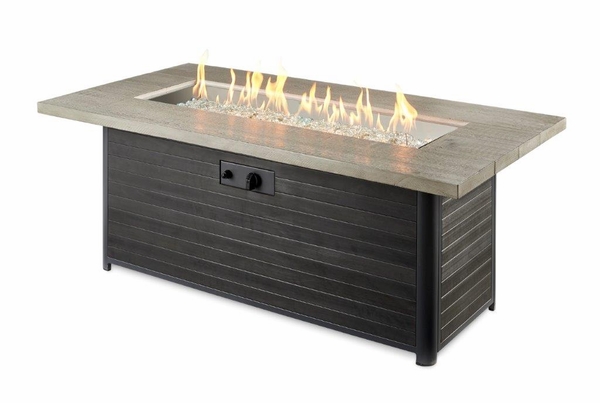 Outdoor GreatRoom Company Cedar Ridge Gas Fire Pit Table
