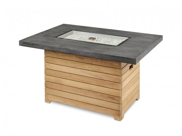 Outdoor GreatRoom Company Darien Gas Fire Pit Table