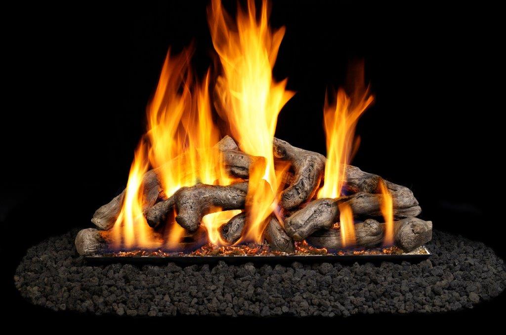 Real Fyre Shoreline Driftwood Gas Log Set - Thumbnail 2