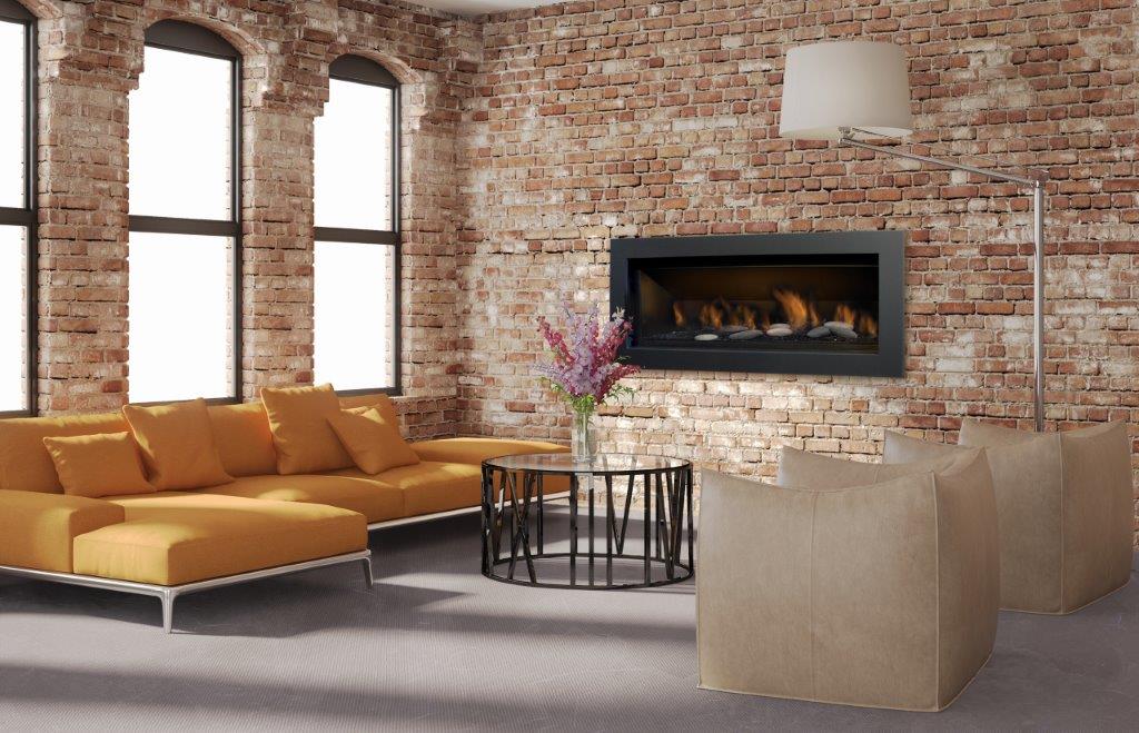 Sierra Flame STANFORD Gas Direct Vent Linear Fireplace