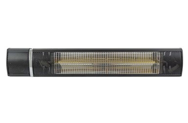 AZ Patio Heaters 25 Inch Black Wall Mounted Electric Heater
