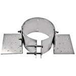 Ventis Pellet Vent Pipe Adjustable Roof Brace - For 3 Inch Inner Diameter Ventis