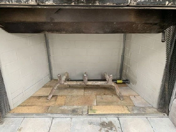 Fireplace Makeover Tip: Clean Your Fireplace Refractory Panels