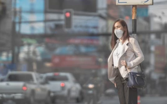 Smog air pollution