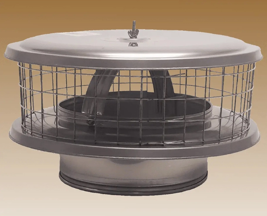 Round chimney cap example