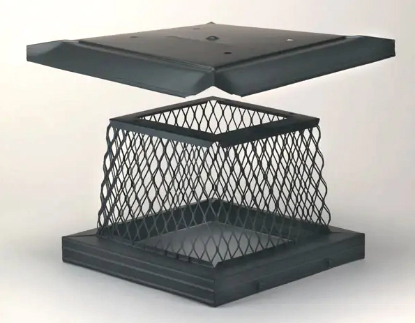 Square chimney cap example