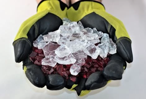 Fire Pit Glass and Rocks